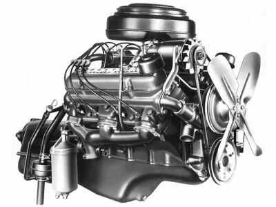 Pontiac 389 Engine. 1955 Pontiac Engine